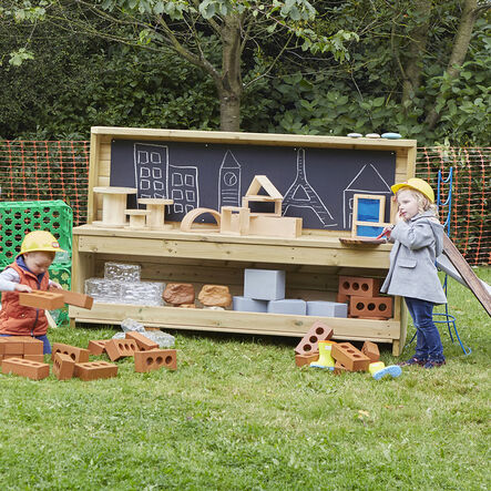 Wooden Chalkboard Workbench Unit Standard Delivery  hi\-res