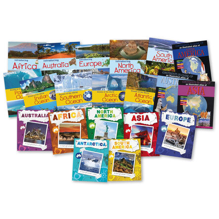 Comparing Continents Books 20pk  hi\-res