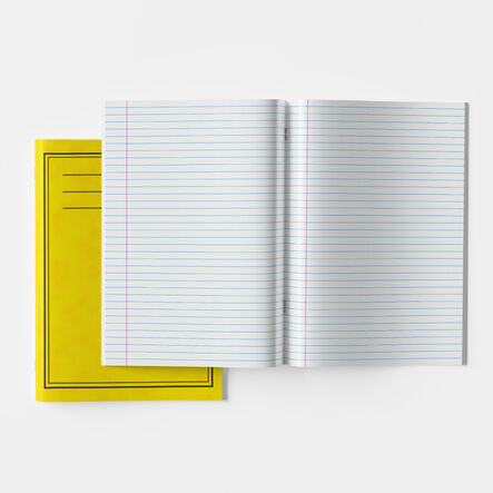 A4+ Exercise Book 8mm Ruled 40pg Yellow 50pk Yellow hi\-res
