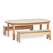 Millhouse Home from Home Dining Table \x26 2 Benches  hi\-res