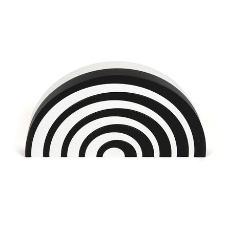 Black \x26 White Wooden Nesting Arches 10pk  hi\-res