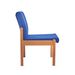 Meavy Reception Seating Blue Without Arms  hi\-res