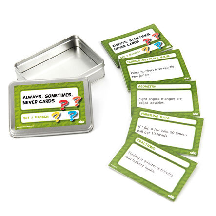 TTS Always, Sometimes, Never Activity Cards  hi\-res