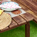 Modern Living Outdoor Table with Benches Set  hi\-res