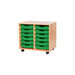 Mobile Double Tray Storage Unit 12 Trays  hi\-res