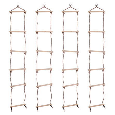 Outdoor Wooden Rope Ladder  hi\-res