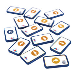 TTS Blue-Bot&reg; TacTile Standard Tile Pack  hi-res