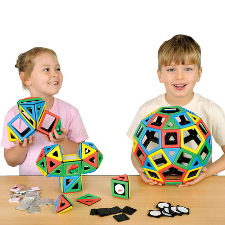 Magnetic Polydron Recycled Super Class Set  hi\-res
