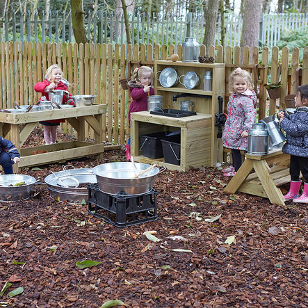 Metal Messy Play Set 25pk  hi\-res