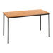 MDF Edge Weld Frame Rectangle Table 110x55cm  hi\-res