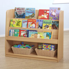 Fusion Tiered Book Storage Unit H1000 x W1200 x D400mm  hi-res