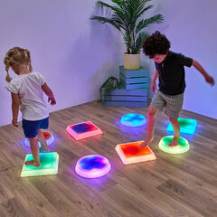 Light-Up Liquid Sensory Stepping Stones  hi-res