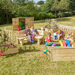 Outdoor Storage with Planters and Bench Offer  hi\-res