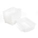 Gratnells Storage Trays 6 Pack Clear Deep Clear hi\-res