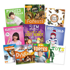 Orange Non-Fiction Book Bands Level 6 10pk  hi-res