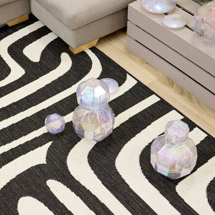 Graphic Soft Furnishings Square Rug  hi\-res