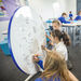 Circular Flip Table Writable H770mm  hi\-res