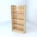 Library Bookcase In Maple  hi\-res