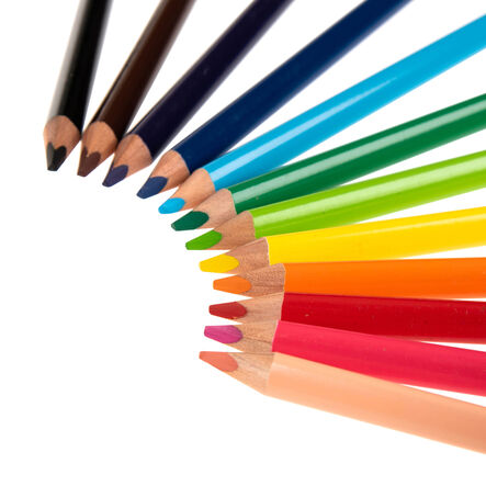 Chunky Triangular EasyGrip Colouring Pencils 144pk  hi\-res
