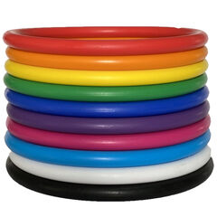 Lightweight Activity Throwing Rings 10pk  hi-res
