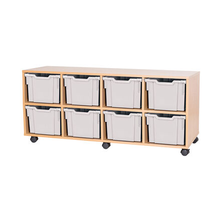 Mobile Quad Tray Unit 8 Extra Deep  hi\-res