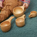 TTS Assorted Sizes Wooden Cup Collection 4pcs  hi\-res