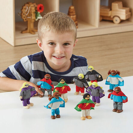 TTS Small World Superhero Figures 10pk  hi\-res