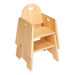 Solid Beech Infant Chairs Seat height 140mm 2pk  hi\-res