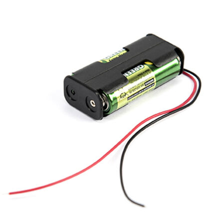 2 x AA Battery Holders with Leads  hi\-res