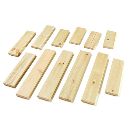 TTS Mini Wooden Plank Collection 12pk  hi\-res