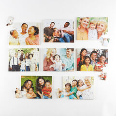 Photographic Modern Families Puzzles 8pk  hi-res