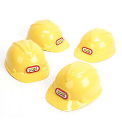 Role Play Construction Worker's Hats 4pk  hi-res