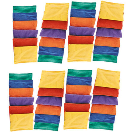 TTS Six Colour Bean Bags 48pk  hi\-res