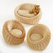 Three Piece Wicker Sofa and Chairs Set  hi\-res