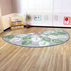 Semi-Circle Leaf Placement Carpet  hi-res