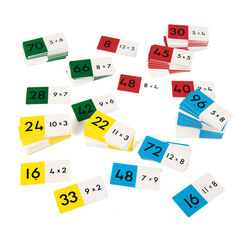 Multiplication Dominoes 96pcs  hi-res