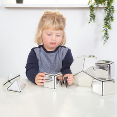 Polydron Mirrored Magnetic Construction Set 48pcs  hi-res