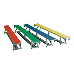 Lita Lightweight Aluminium Gym Benches 2.4m Multicolour 4pk Multicoloured hi-res
