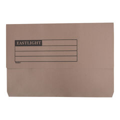 TTS Document Wallet Half Flap Foolscap 225gsm 50pk  hi-res