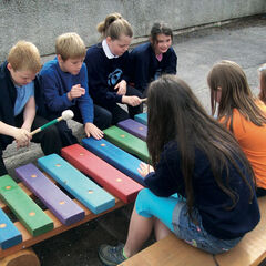 Coloured Giant Outdoor Xylophone  hi-res