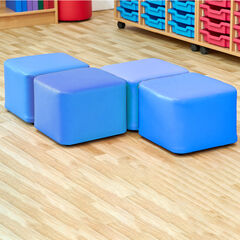 Set of Four Cube Foam Seats  hi-res