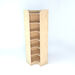 Internal Corner Library Bookcase In Maple  hi\-res