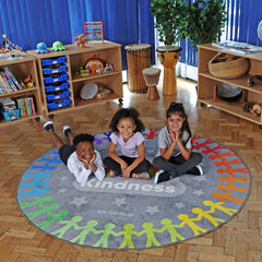 Kindness Learning Circular Carpet 2m  hi-res