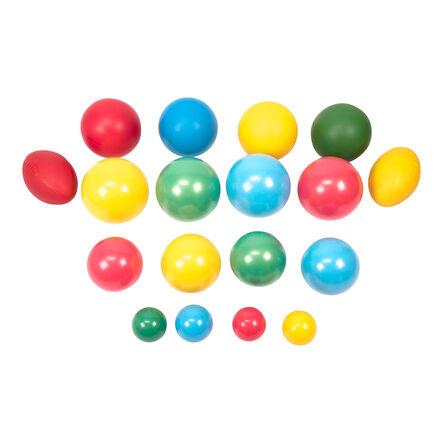Large Mixed 18 Ball Pack and Net  hi\-res