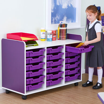 Valencia 18 Tray Storage Unit  hi\-res
