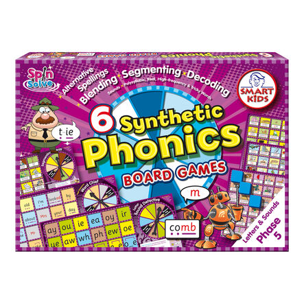 Smart Kids Letters and Sounds Phase 5 Board Games  hi\-res