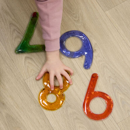 TTS Squidgy Sparkles Numbers Set 0\-9  hi\-res