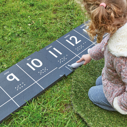TTS Outdoor Number Chalkboard Tracks 1\-20  hi\-res
