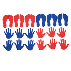 Floor Markers Hands and Feet  hi-res