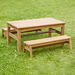 TTS Outdoor Children’s Low Table \x26 Benches Set  hi\-res